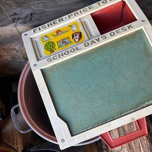 Vintage Fisher-Price School Days Desk